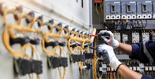 Professional Electrician technician working in North Muskegon, MI